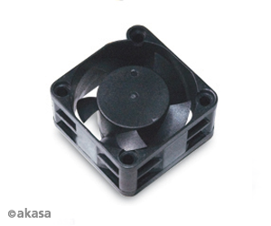 Obrázek ventilátor Akasa - 40x20 mm  - černý