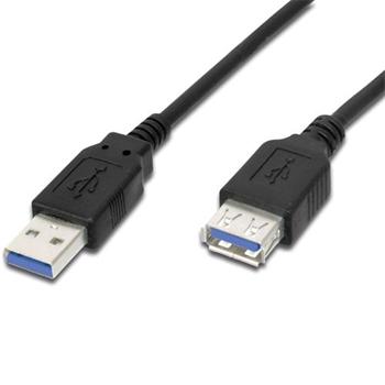 Obrázek Premiumcord USB A-A 3m USB 3.0 prodlužovací, černý