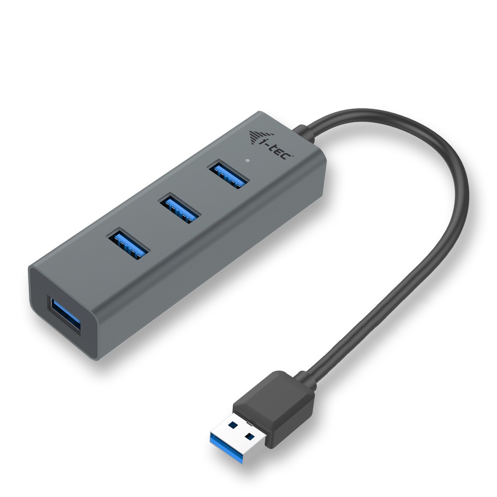 Obrázek i-tec USB 3.0 Metal pasivní 4 portový HUB