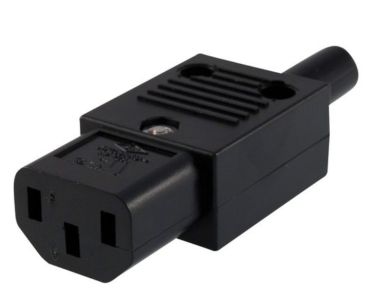 Obrázek Konektor síťový 230V/F IEC C13