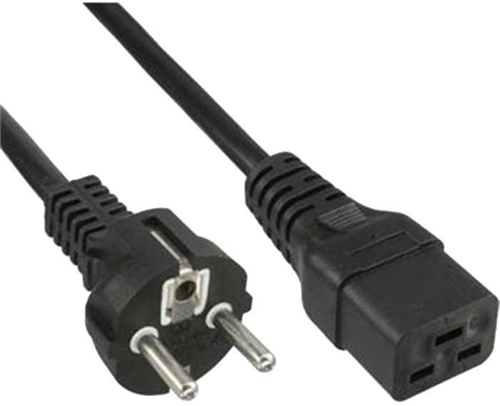Obrázek PremiumCord Kabel síťový k počítači 230V 16A 1,5m IEC 320 C19 konektor