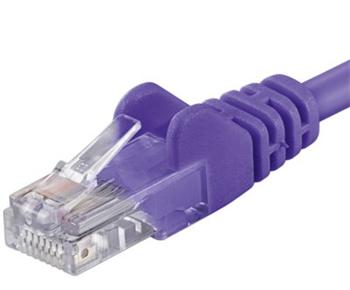 Obrázek Patch kabel UTP RJ45-RJ45 level 5e 0.5m, fialová