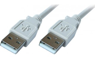 Obrázek PremiumCord USB 2.0 A-A M/M 2m propojovací kabel