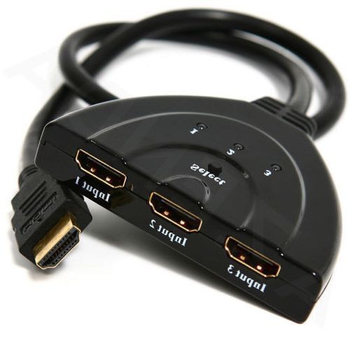 Obrázek GEMBIRD Datový přepínač HDMI switch, 3 cesty