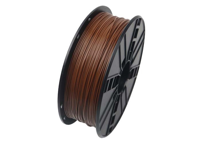 Obrázek GEMBIRD Struna pro 3D tisk, PLA, 1,75mm, 1kg,brown