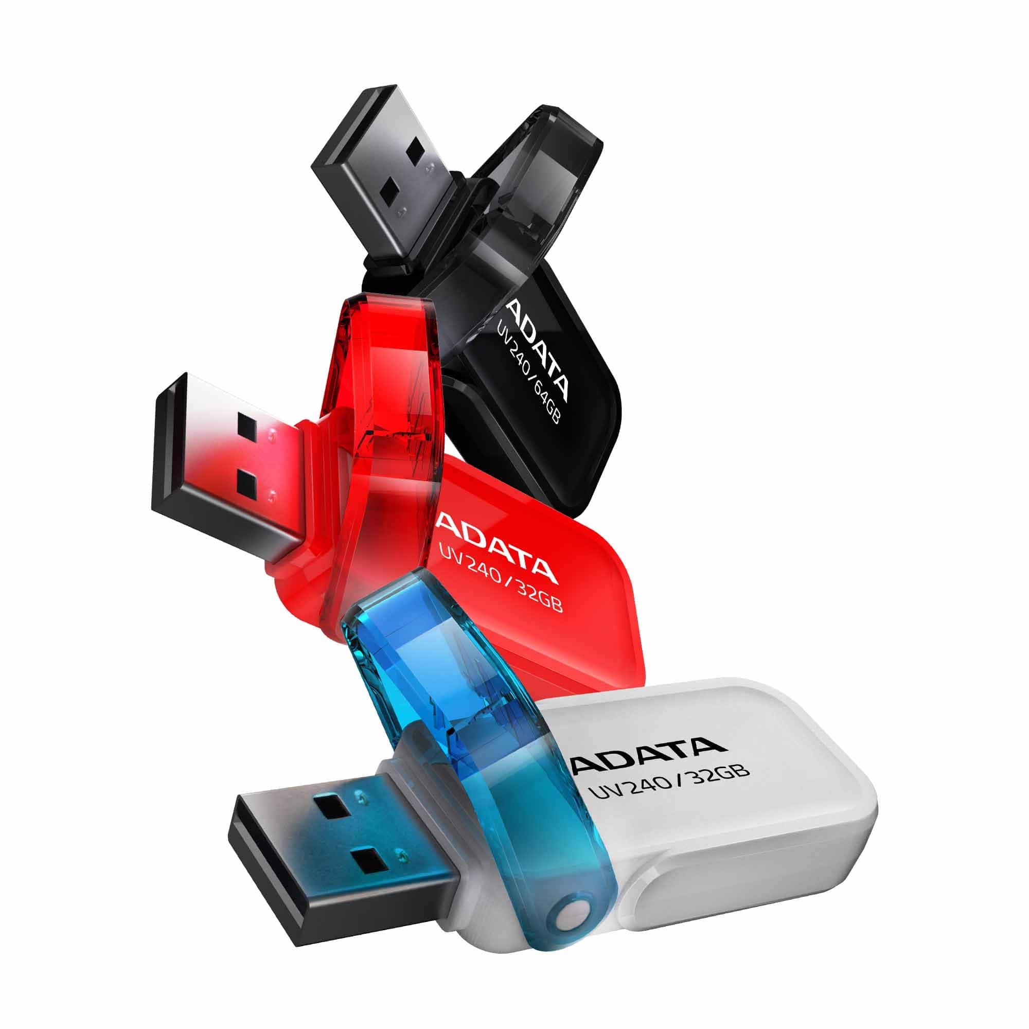 Obrázek ADATA UV240/32GB/USB 2.0/USB-A/Bílá