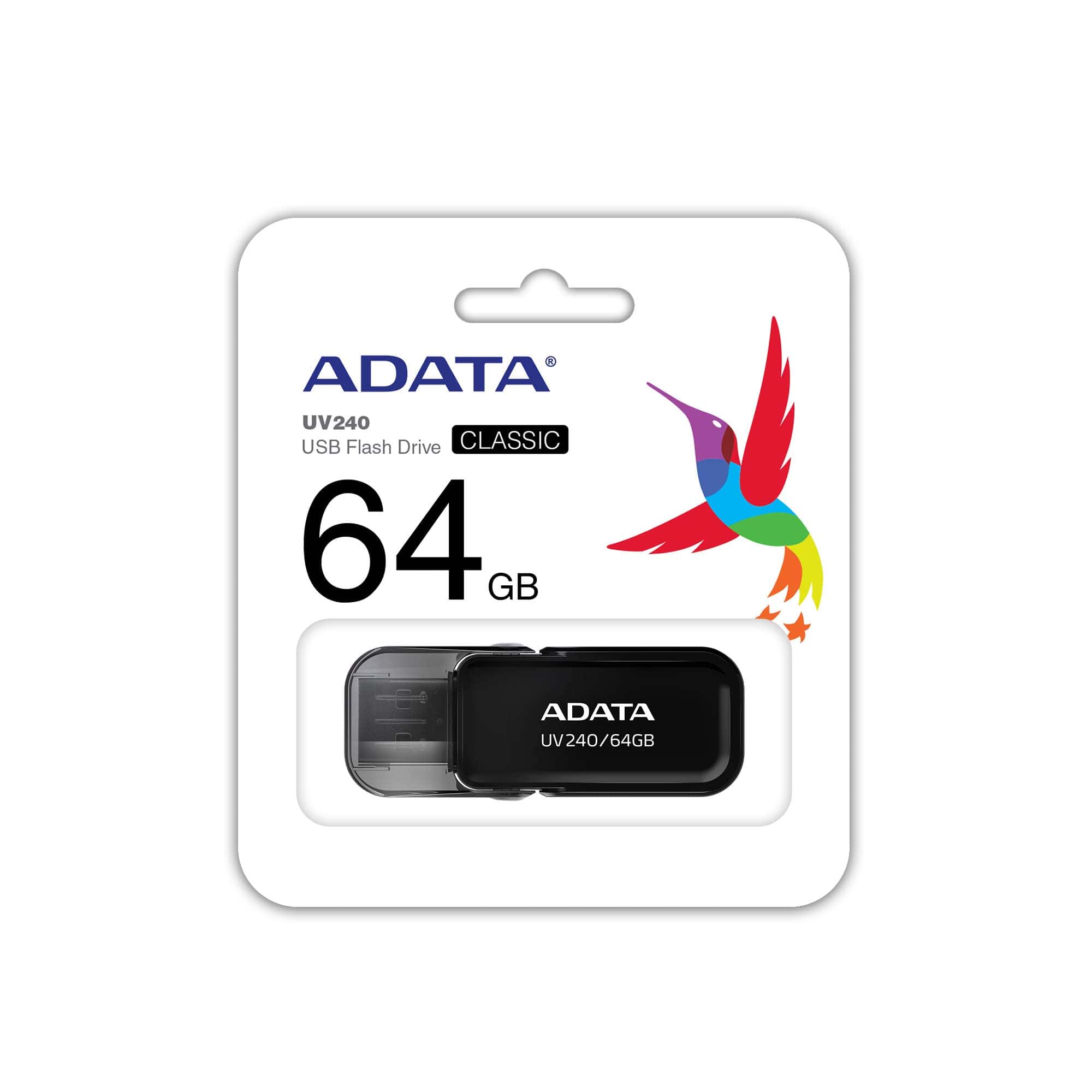 Obrázek ADATA UV240/32GB/USB 2.0/USB-A/Černá