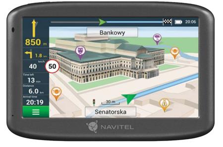 Obrázek Navitel GPS navigace E505 + magnetický držák