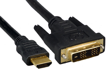 Obrázek PremiumCord Kabel HDMI A - DVI-D M/M 1m