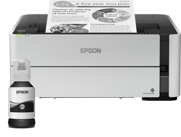 Epson EcoTank/M1180/Tisk/Ink/A4/LAN/WiFi/USB