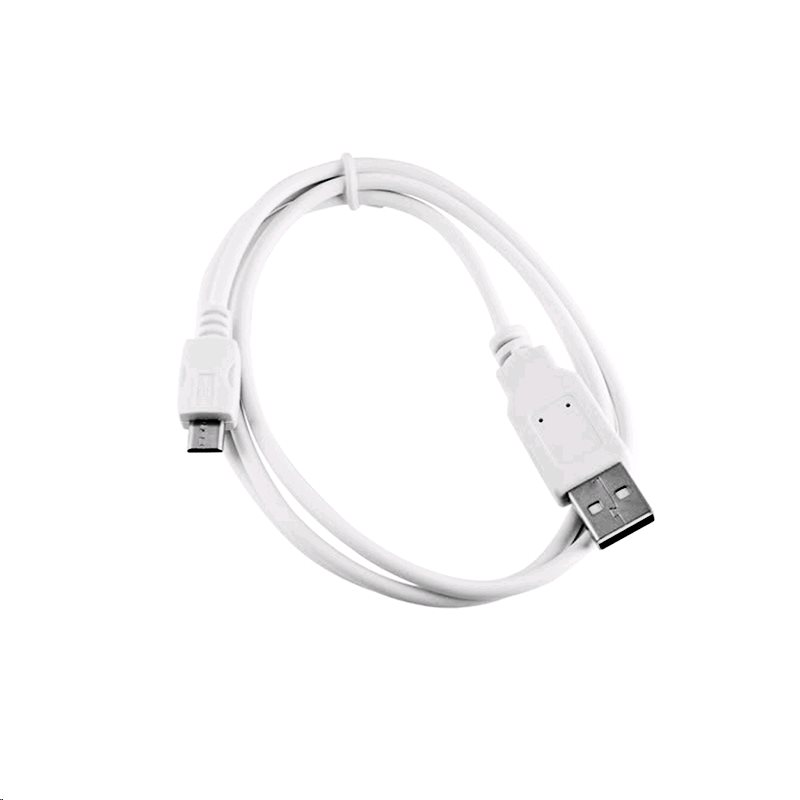 Obrázek Kabel C-TECH USB 2.0 AM/Micro, 1m, bílý