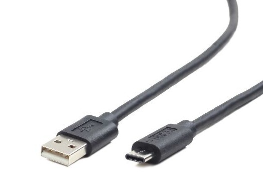 Obrázek GEMBIRD USB 2.0 AM to Type-C cable (AM/CM), 1 m