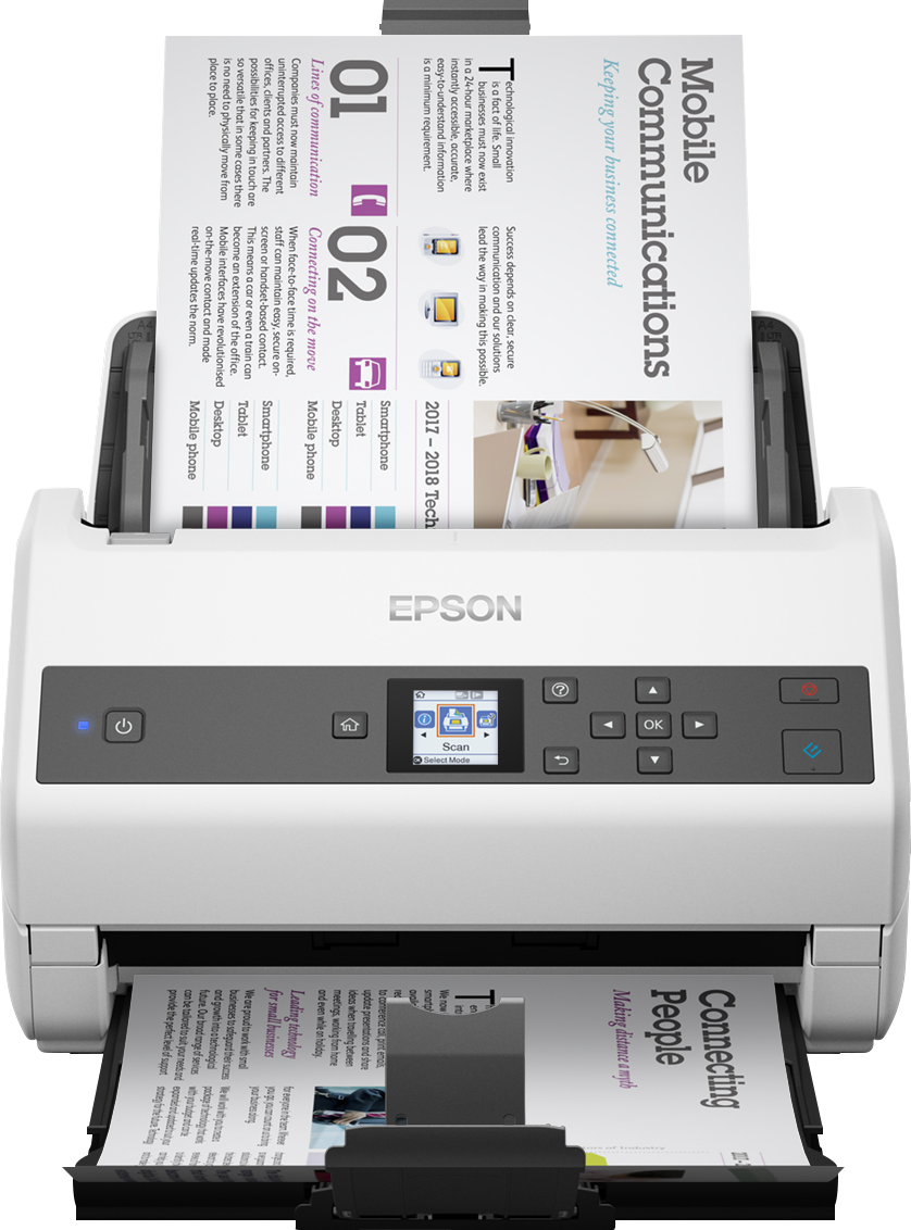 Obrázek Epson WorkForce DS-870, A4, 600 dpi, USB