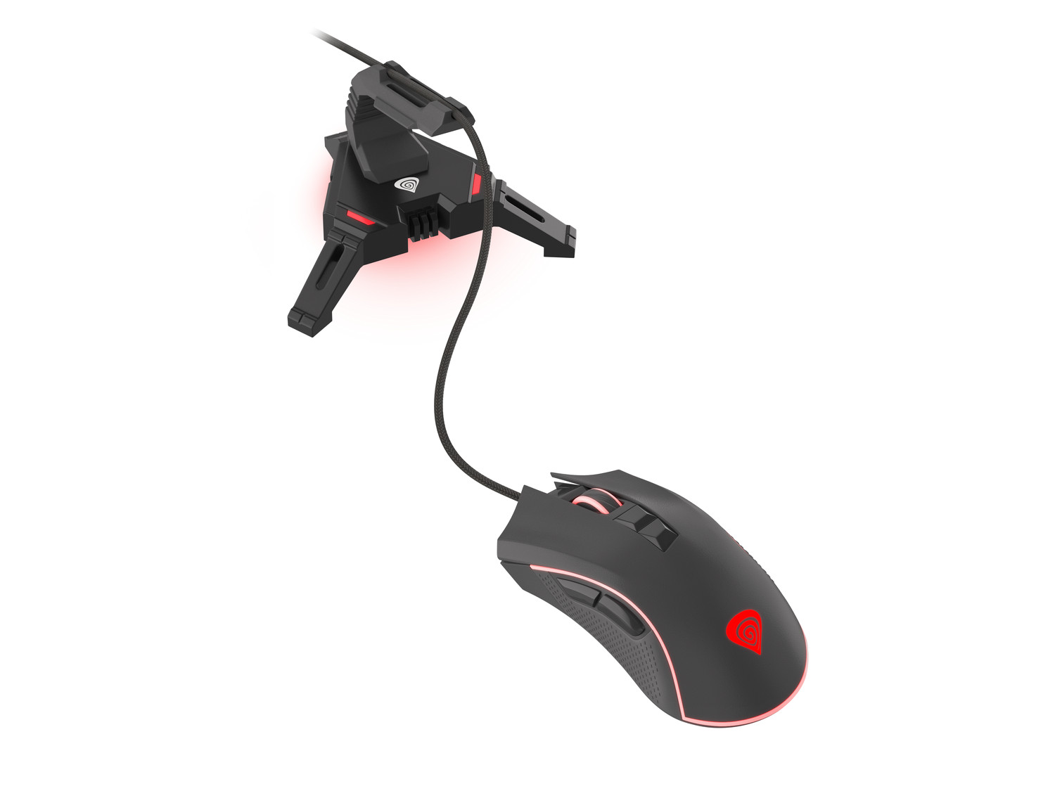 Obrázek Mouse Bungee + HUB 4x USB 2.0 GENESIS VANAD 300