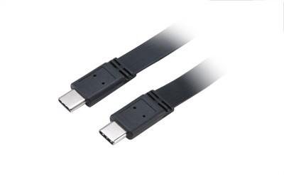 Obrázek AKASA - USB 3.1 typ C na typ C kabel - 1 m slim