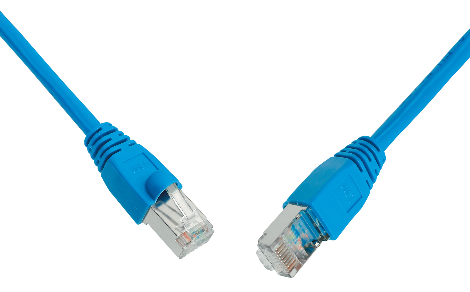 Obrázek SOLARIX patch kabel CAT6 UTP PVC 2m modrý snag-proof