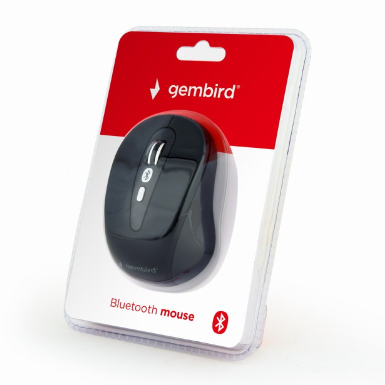 Obrázek Gembird/Cestovní/Optická/1 600 DPI/Bezdrátová Bluetooth/Černá