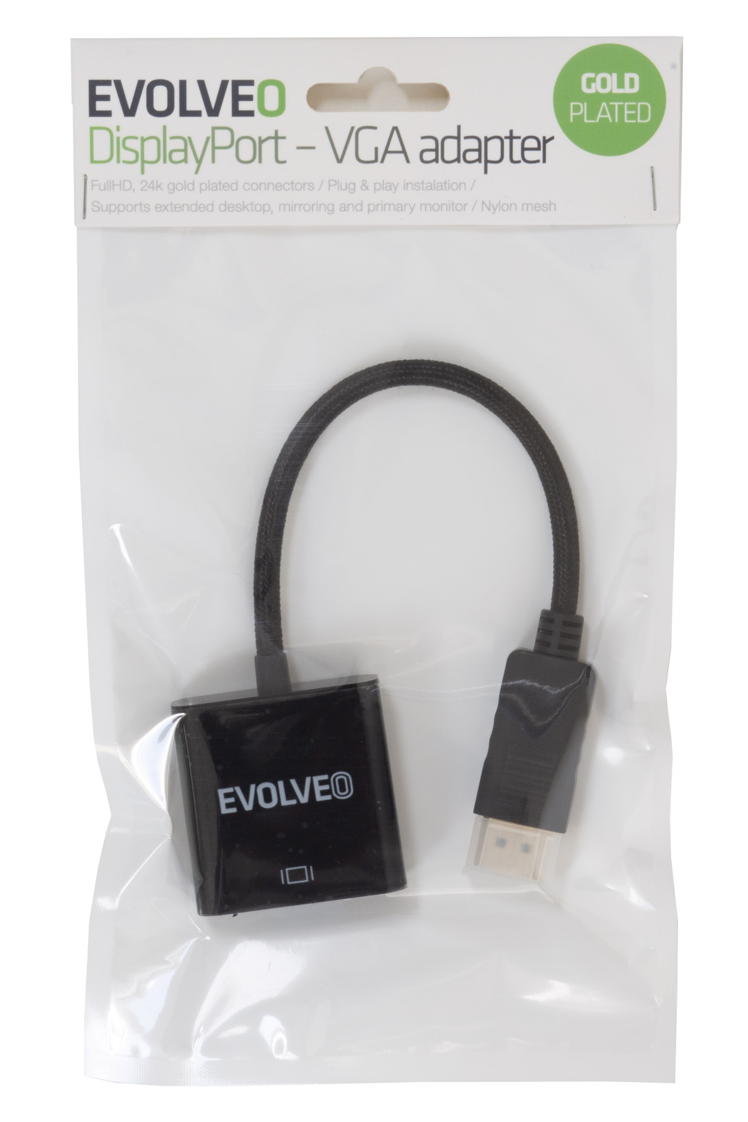 Obrázek EVOLVEO DisplayPort - VGA adaptér