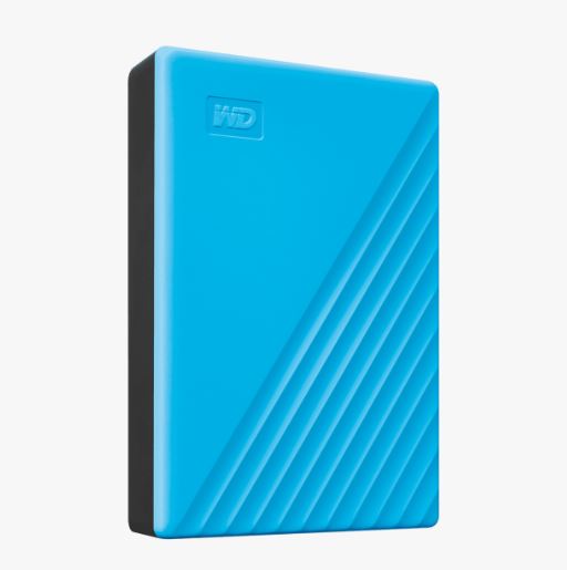 Obrázek WD My Passport/4TB/HDD/Externí/2.5"/Modrá/3R