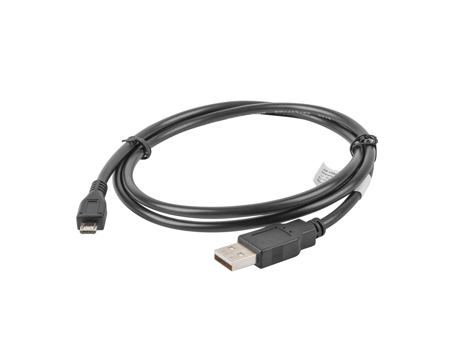 Obrázek LANBERG Kabel USB 2.0 AM/Micro, 1m, černý