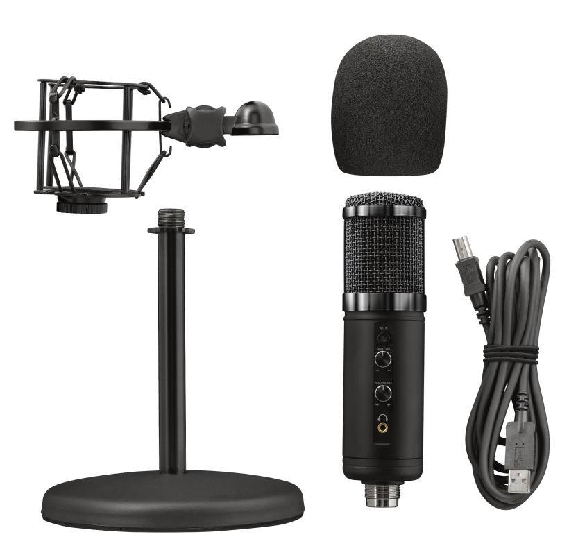 Obrázek TRUST GXT256 EXXO STREAMING MICROPHONE