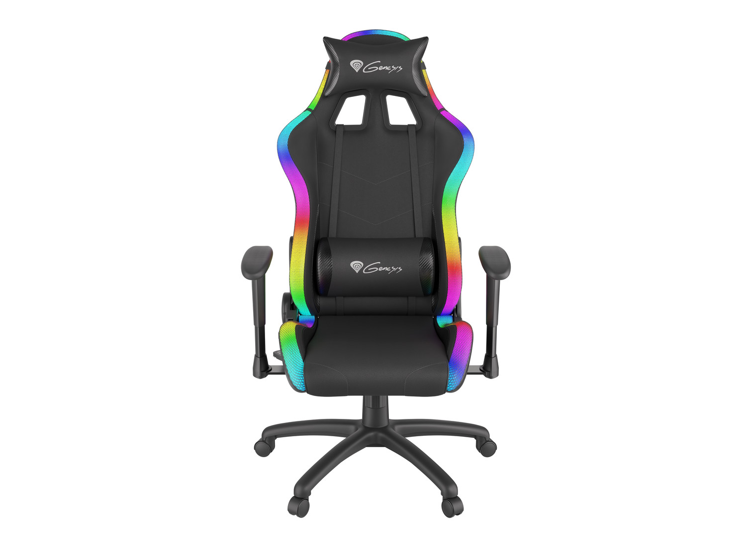 Obrázek Genesis Trit 500 RGB herní křeslo s RGB podsvícením