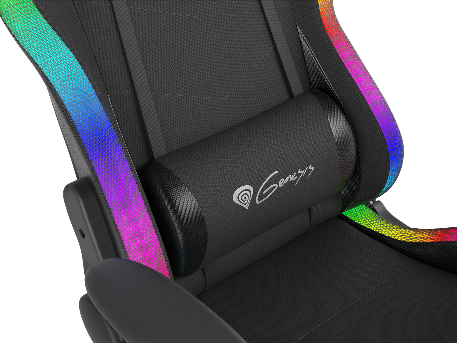 Obrázek Genesis Trit 500 RGB herní křeslo s RGB podsvícením