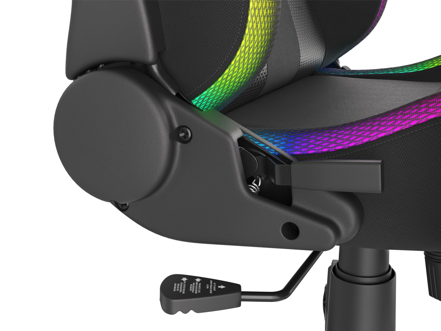 Obrázek Genesis Trit 600 RGB herní křeslo s RGB podsvícením