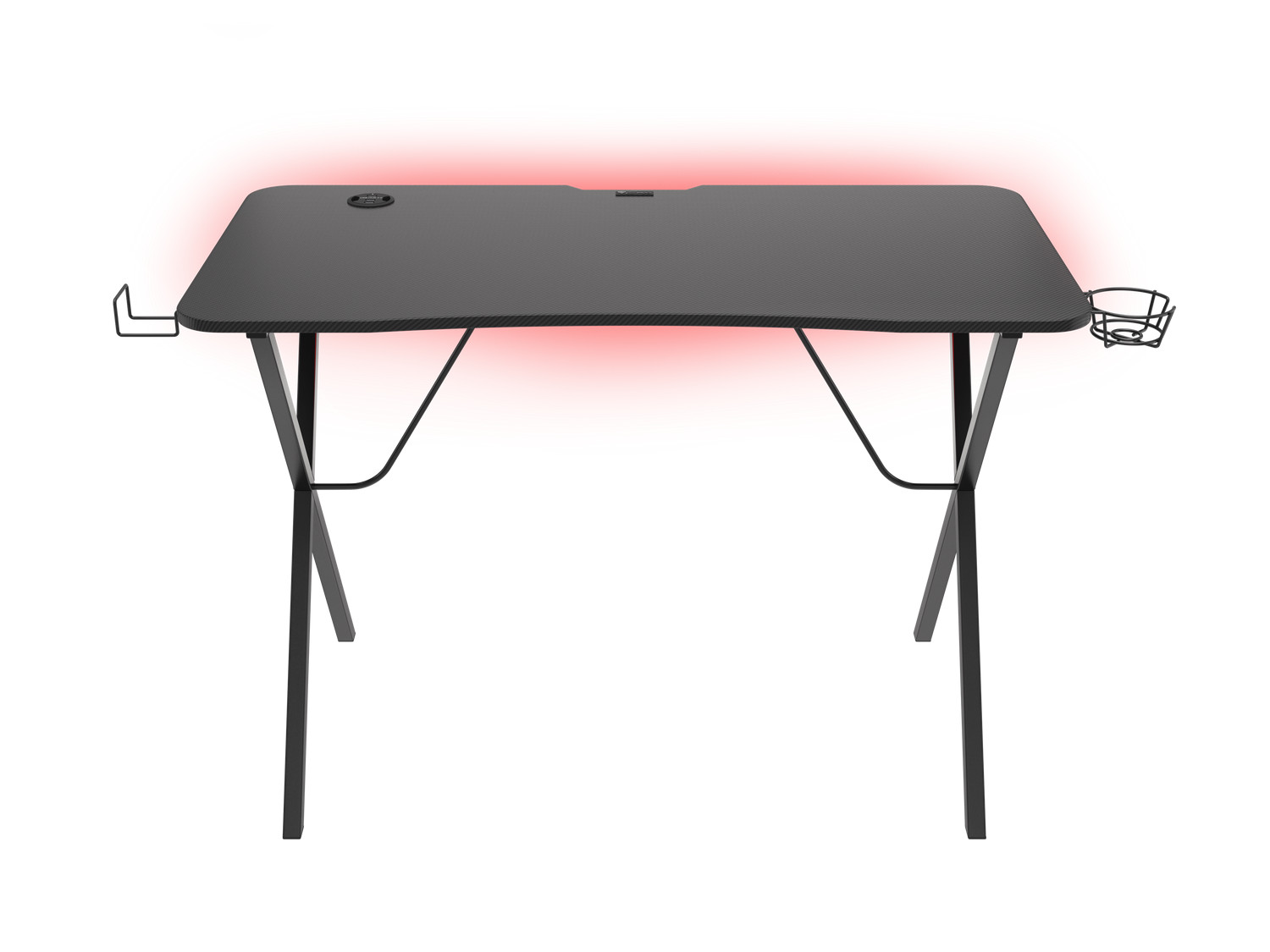 Obrázek Genesis Holm 200 RGB - herní stůl s RGB podsvícením