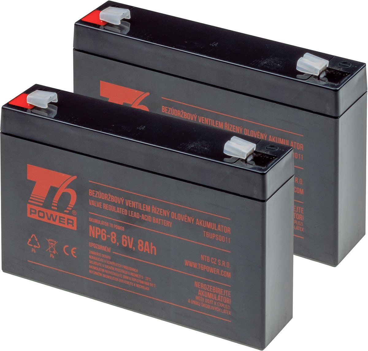 Obrázek T6 Power RBC18 - battery KIT
