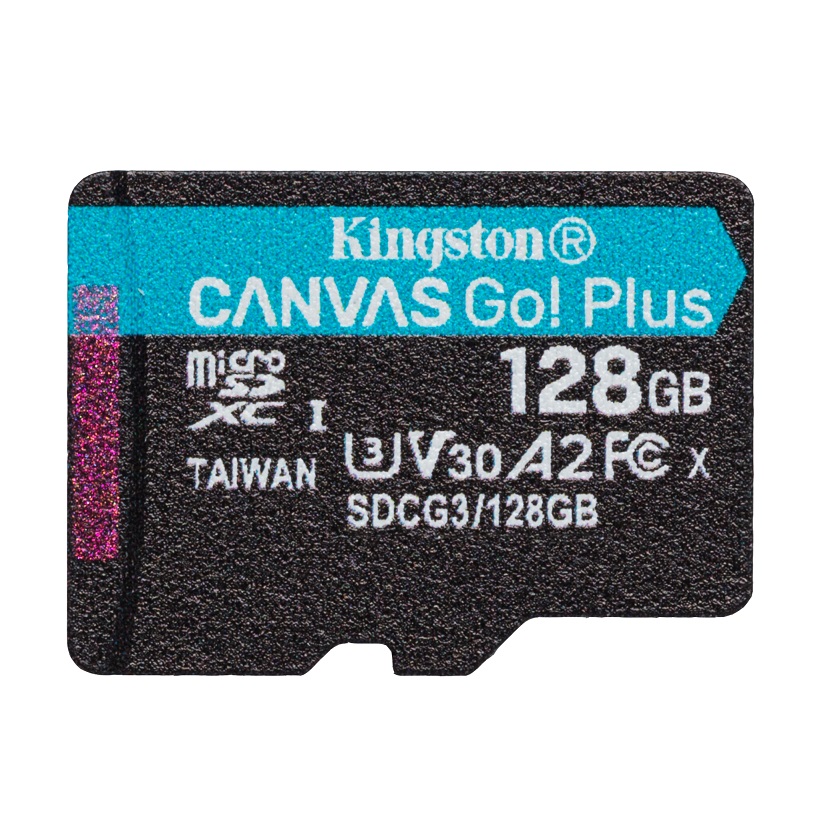 Obrázek Kingston Canvas Go Plus A2/micro SDXC/64GB/UHS-I U3 / Class 10