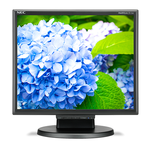 17" LED NEC E172M,1280x1024,TN,250cd,50mm,BK