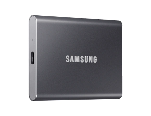 Obrázek Samsung T7/2TB/SSD/Externí/2.5"/Stříbrná/3R