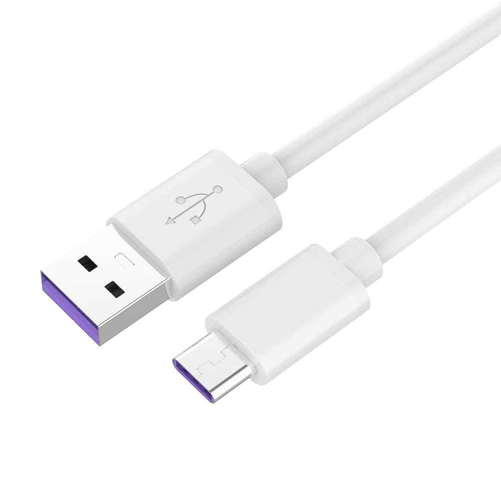 Obrázek PremiumCord Kabel USB 3.1 C/M - USB 2.0 A/M, Super fast charging 5A, bílý, 1m