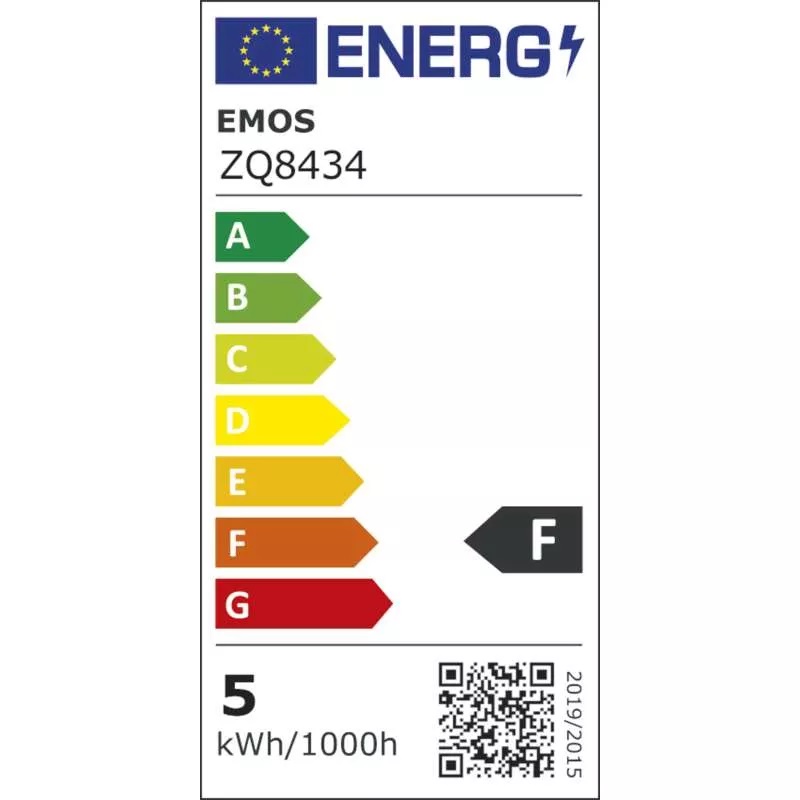 Obrázek EMOS LED ŽÁROVKA CLASSIC MR16 4,5W(25W) 380lm GU5.3 NW