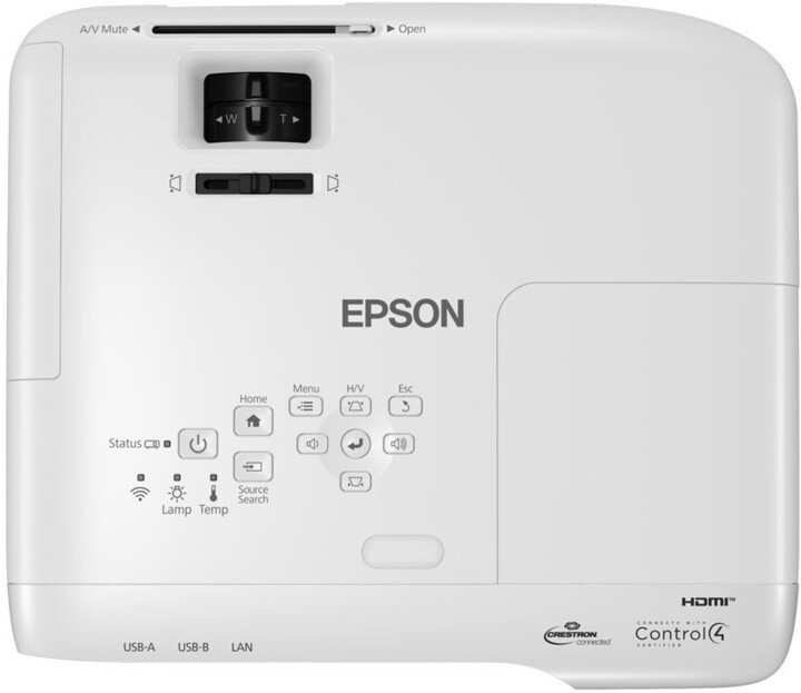 Obrázek Epson EB-992F/3LCD/4000lm/FHD/2x HDMI/LAN/WiFi