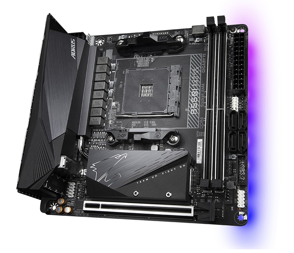 Obrázek GIGABYTE B550I AORUS PRO AX/AM4/MITX