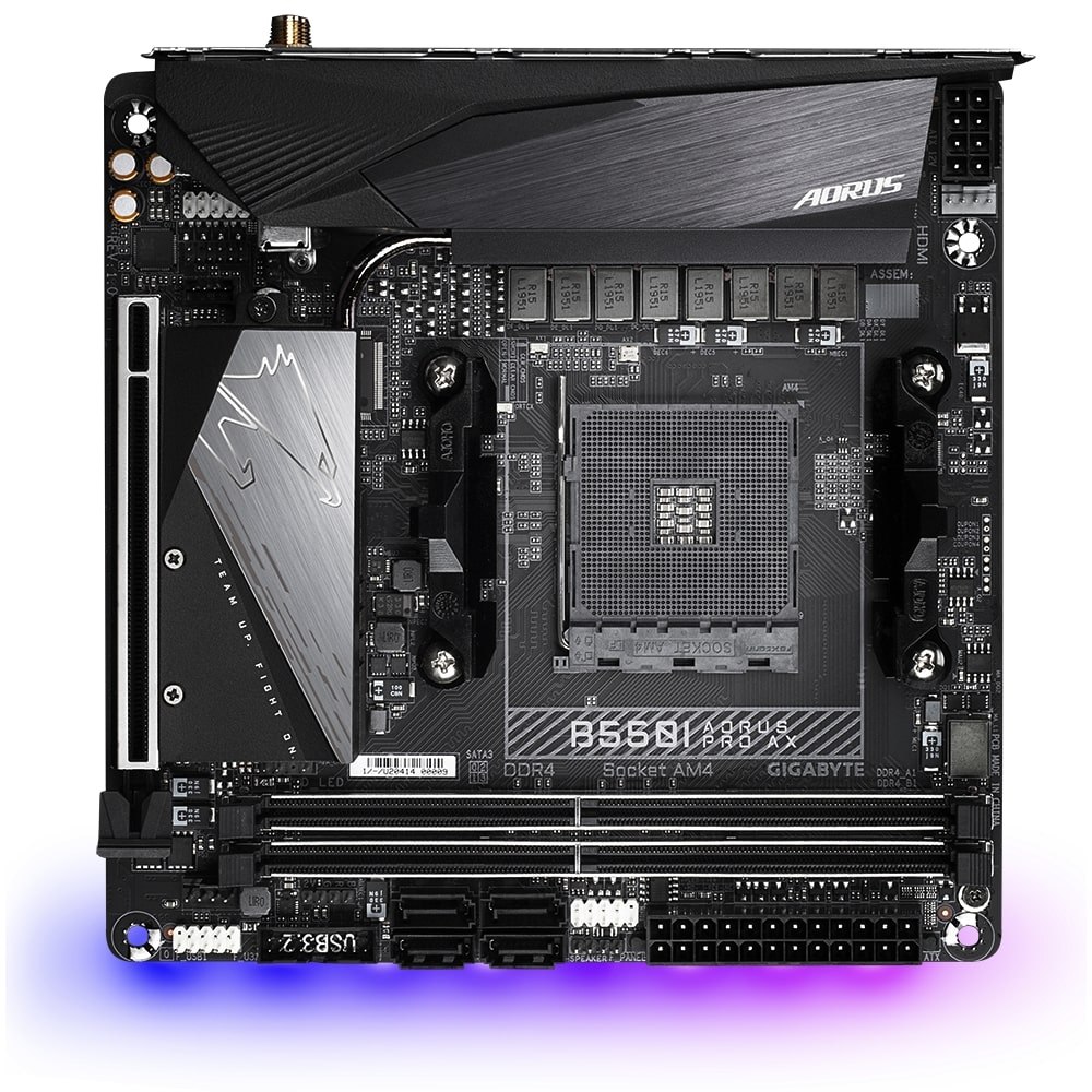 Obrázek GIGABYTE B550I AORUS PRO AX/AM4/MITX