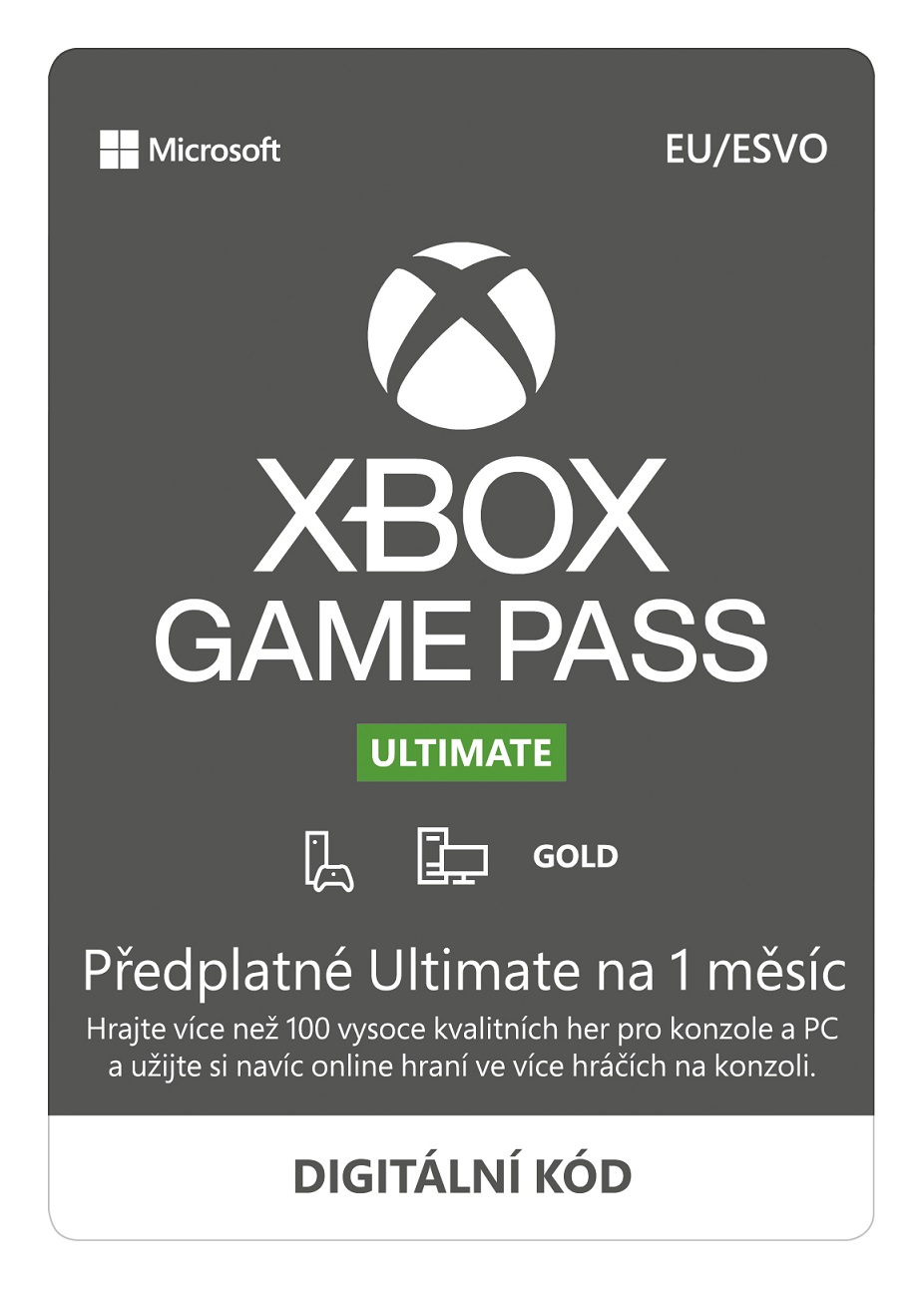 Obrázek ESD XBOX - Game Pass Ultimate - předplatné na 1 měsíc (EuroZone)