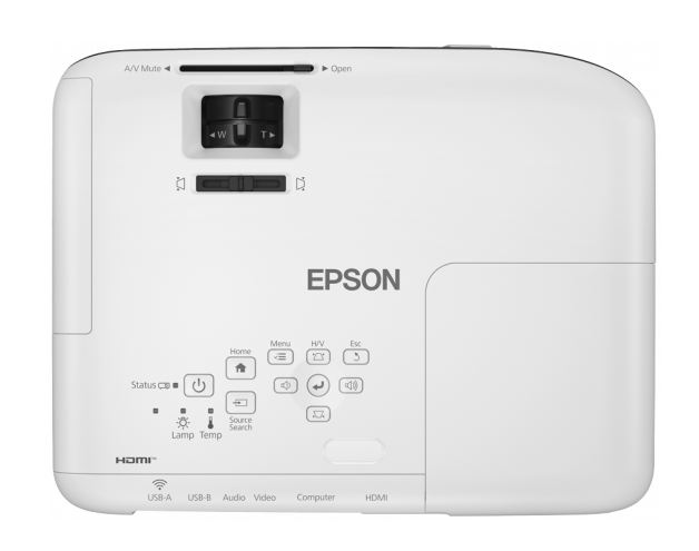 Obrázek Epson EB-W51/3LCD/4000lm/WXGA/HDMI