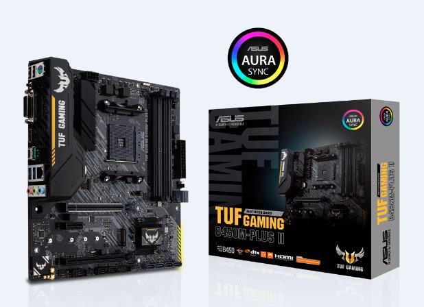 Obrázek ASUS TUF GAMING B450M-PLUS II/AM4/mATX