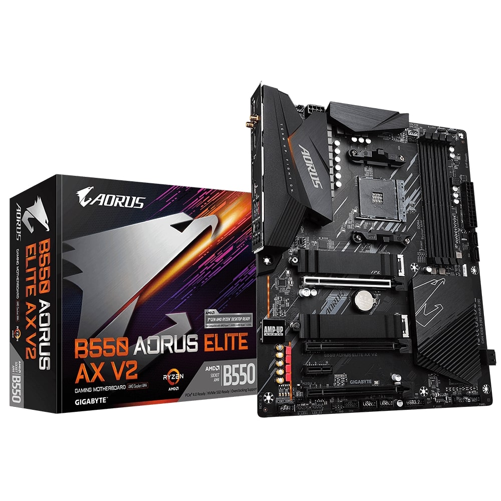 Obrázek GIGABYTE B550 AORUS ELITE AX V2/AM4/ATX