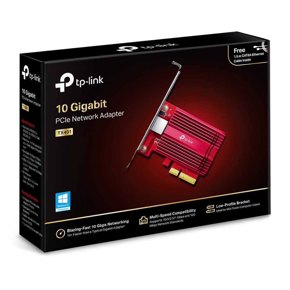 Obrázek TP-Link TX401 10Gb PCI-Express Network Adapter