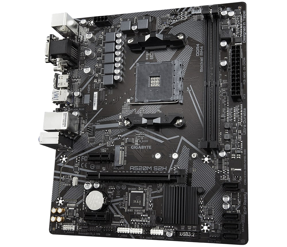 Obrázek GIGABYTE A520M S2H/AM4/mATX