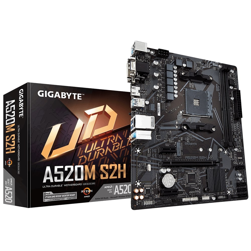 Obrázek GIGABYTE A520M S2H/AM4/mATX