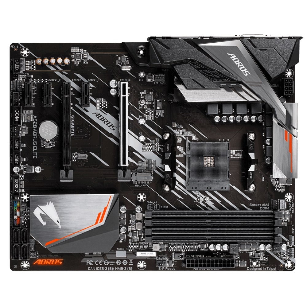 Obrázek GIGABYTE A520 AORUS ELITE/AM4/ATX