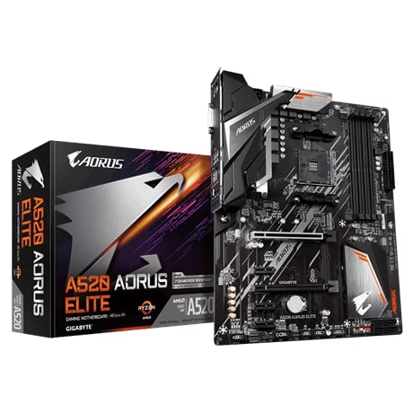 Obrázek GIGABYTE A520 AORUS ELITE/AM4/ATX