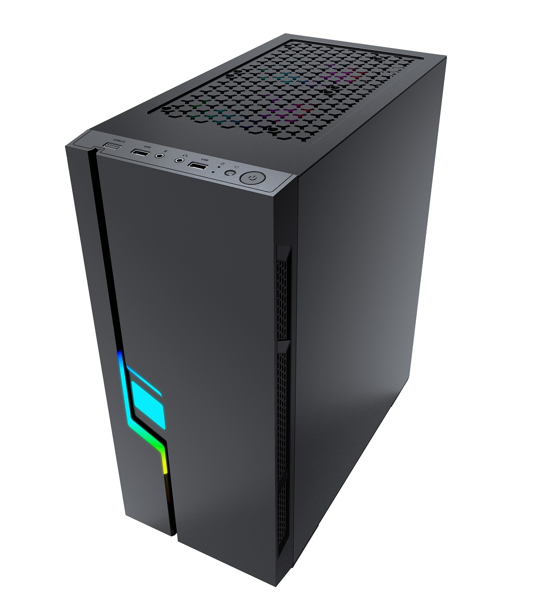 Obrázek Gembird Midi tower Fornax 2000 RGB