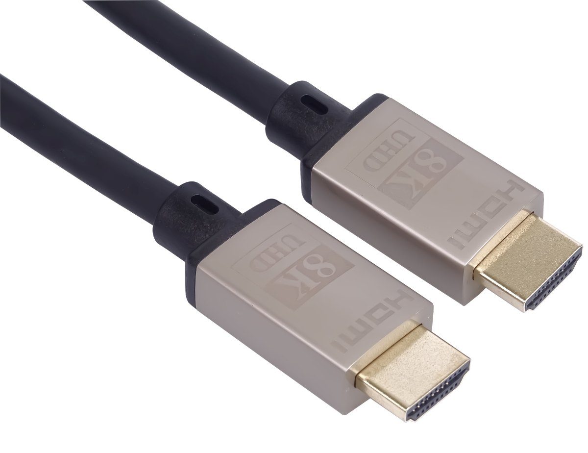 Obrázek PremiumCord HDMI 2.1 High Speed + Ethernet kabel 8K@60Hz,zlacené 2m