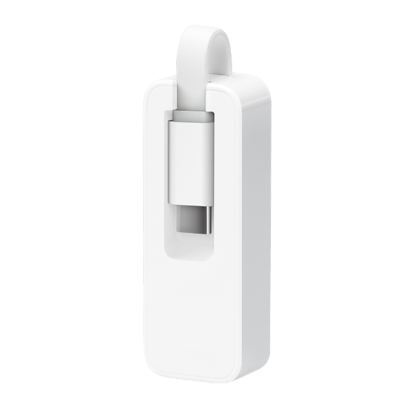 Obrázek TP-Link UE300C USB 3.0 type-C na gigabitový ethernetový síťový adaptér